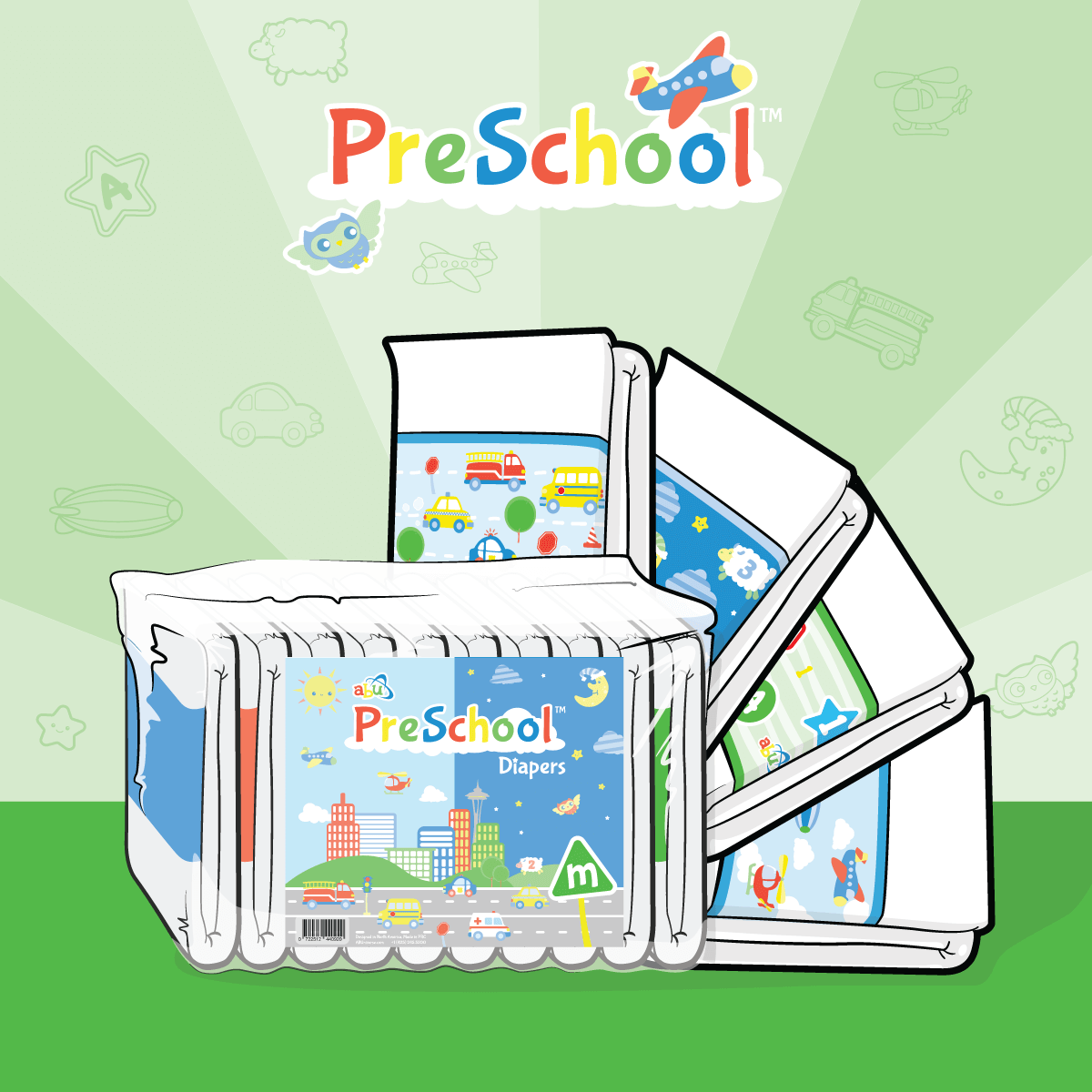 PreSchool Cloth-Backed - ABUniverse Europe